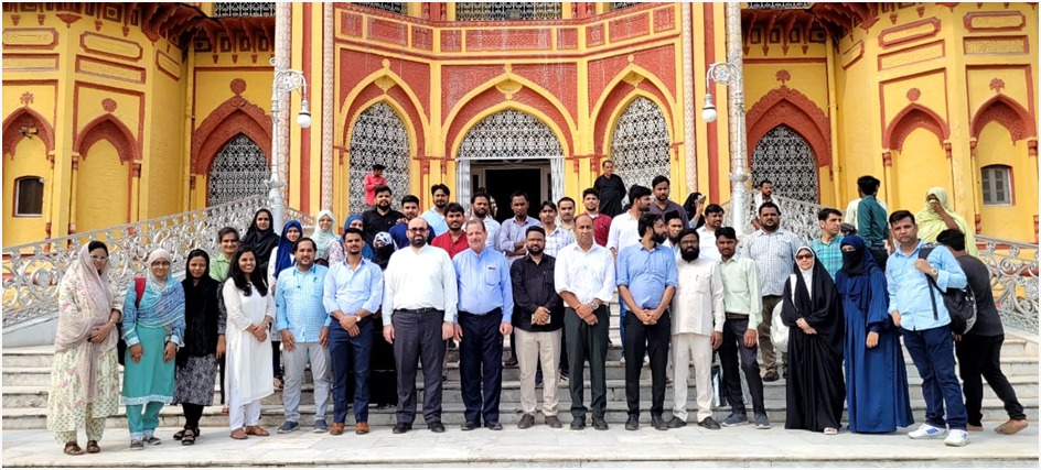 Persian language Ph.D students of departments of Persian DU, JNU & JMI, visited Reza Rampur library